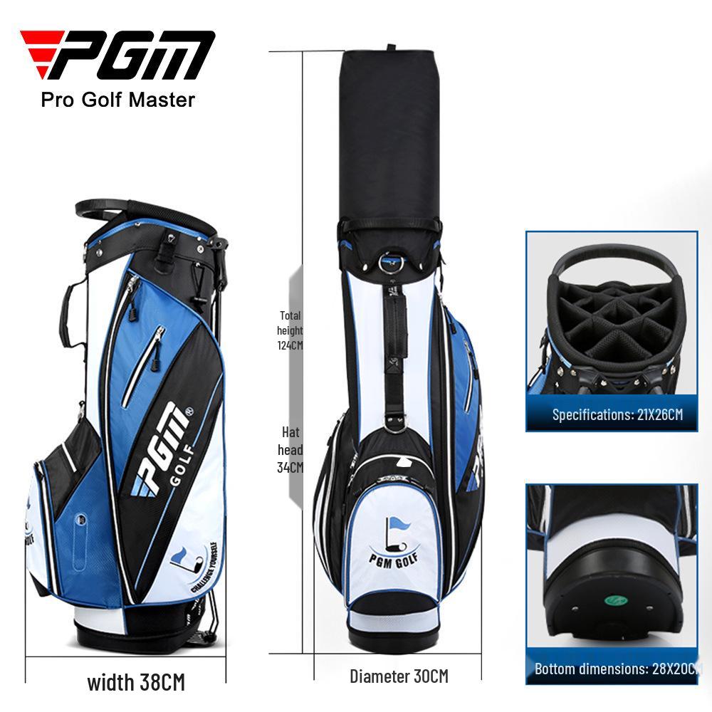 PGM Unisex Golf Stand Bag with Double Shoulder Strap, Lightweight and Durable.