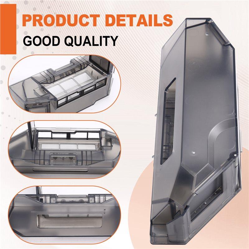 T21C Dust Box Replacement Part For Dreame X40/X40 Pro/X40 Ultra/S30 Pro Ultra For Mijia M30S Robot Vacuum Cleaner Spare Parts