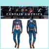 Captain America Kids Boys Cosplay Costume Jumpsuit For Parties And More!