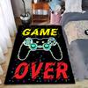 Tappeto a Tema Gaming con Design di Controller e Testo "Game Over" Adatto all'uso come antiscivolo per soggiorno camera da letto divani