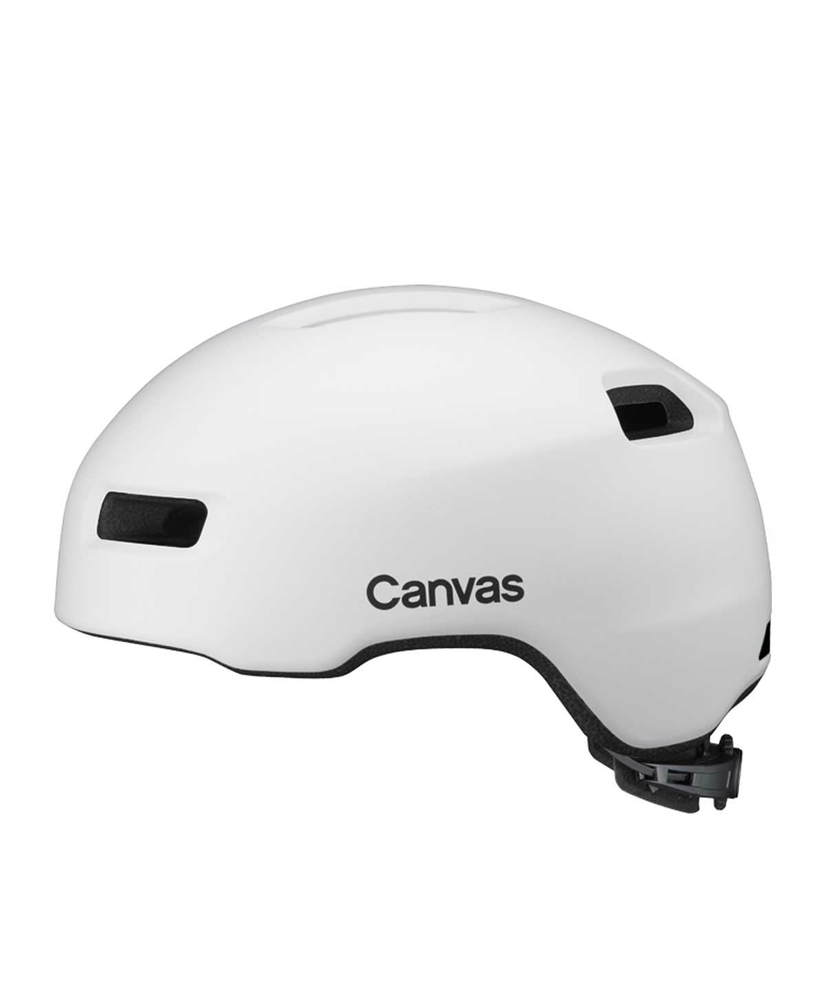 Велошлем KABUTO CANVAS-CROSS, Размер M/L (57-59см), Матовый белый, Рекомендовано JCF