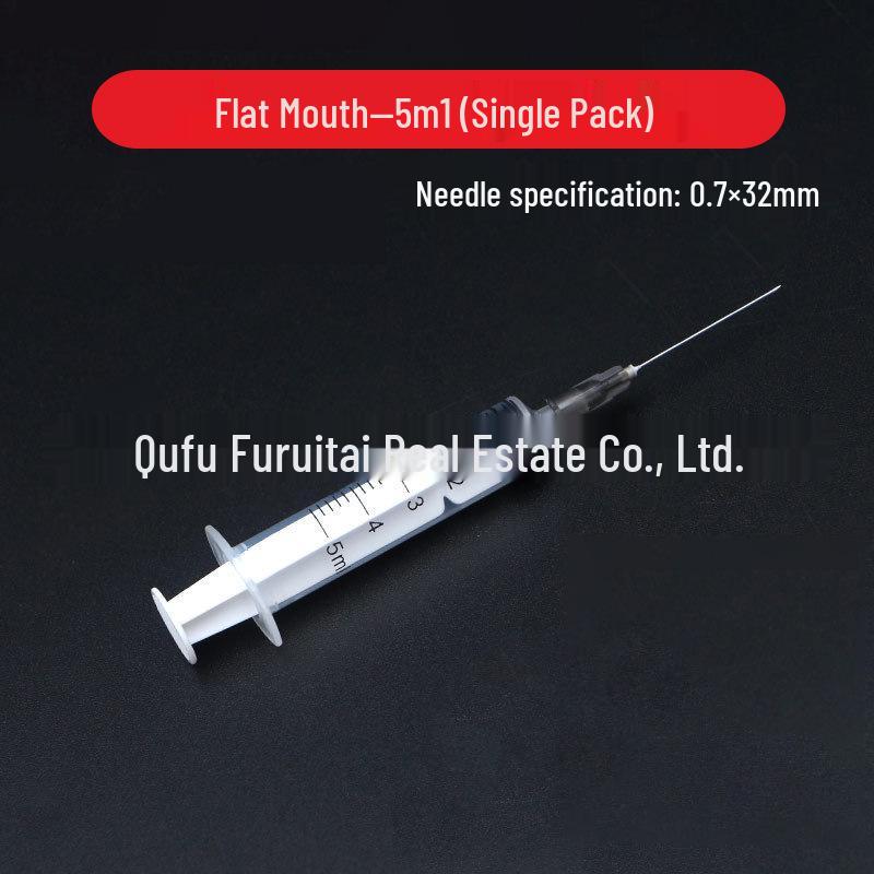 Disposable Syringes with Luer Needle: 1ml, 3ml, 5ml, 10ml, 20ml