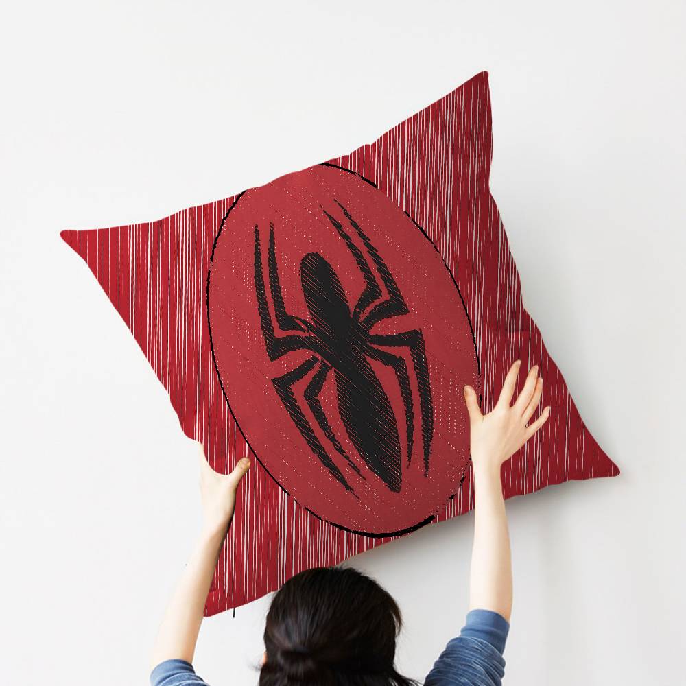 

Avengers S-Superhero S-Spiderman Pillowcase toon Gift Cushion Cover Bedroom Home Sofa Chair Seat Decor pillow case 12x12Inch