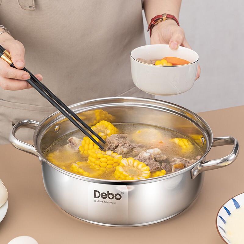 Debo Wyatt 30cm Stainless Steel Hot Pot