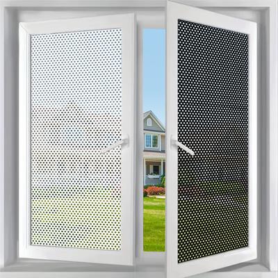 Milchige Fensterfolie Sichtschutz Statisch Haftend Glasaufkleber Anti-UV Blendfrei Dekorfolie für Zuhause Büro Badezimmer