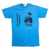 Vintage T-shirt Single Stitch Spell Out Sunday Liquor Blue Mens