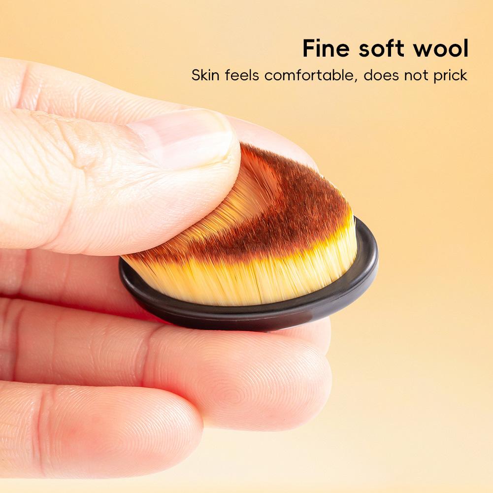Nagelring-Staubbürste, tragbar, verstellbar, mit Fingerknopf, feine, weiche Bürste, Nagelbürstenwerkzeug, manuelles Maniküre-Reinigungswerkzeug