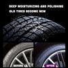 Car Tire Wax, Suitable for All Colors of Cars,brightener,long-lasting Coverage,prevents Cracking and Aging,plastic Parts Refurbishment, Scratch Repair