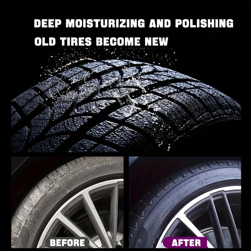 Car Tire Wax, Suitable for All Colors of Cars,brightener,long-lasting Coverage,prevents Cracking and Aging,plastic Parts Refurbishment, Scratch Repair