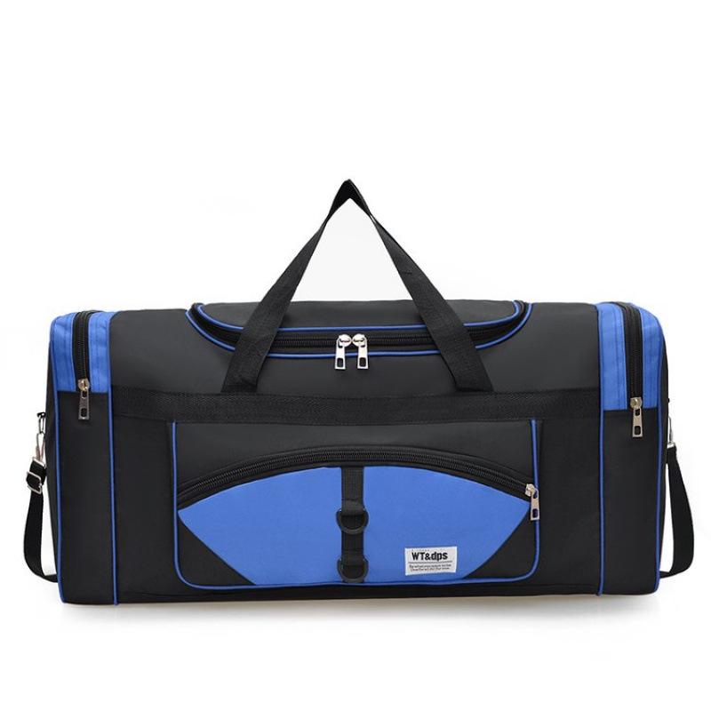 

Versatile Large Capacity Carry-On: Ideal for College, Business Trips, Travel, and Gym. One Size синий