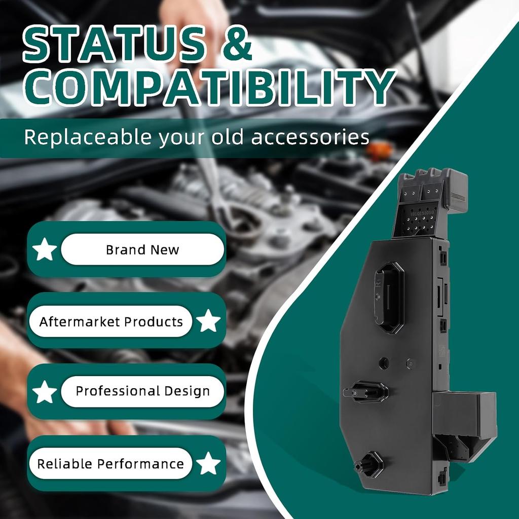 AUTOKAY 20914737 Front Passenger Side Power Seat Control Adjust Switch Fits For Chevrolet Silverado Corvette Impala Tahoe, For Cadillac ATS CTS ELR