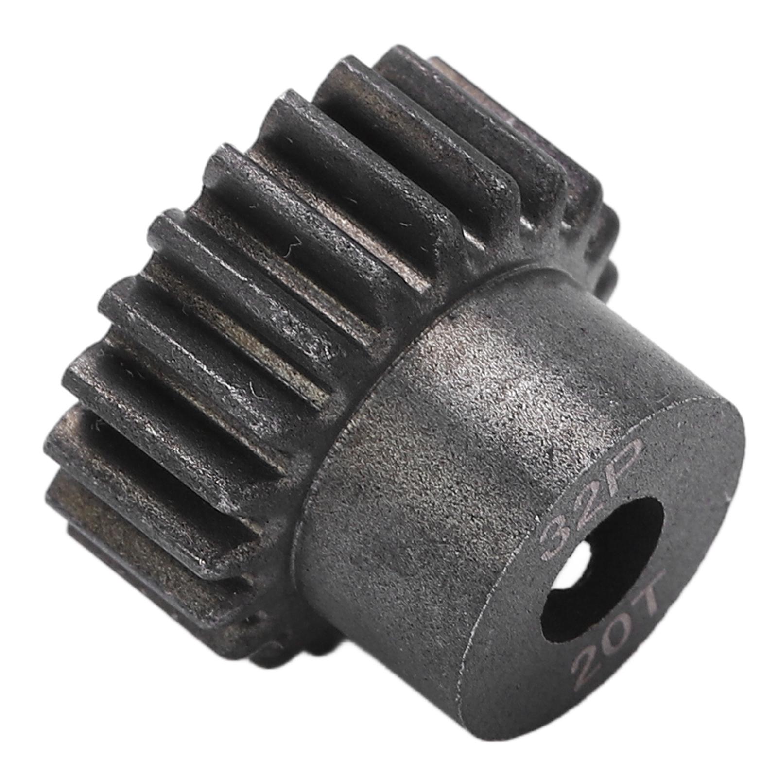 

RC Motor 20T Gear Pinion 0.8MOD Metal Steel for ARRMA Granite 1/10 Remote Control Vehicle