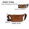 Genuine Leather Chest Bag Men's Bag Outdoor Casual Crossbody Bag High-end Commuter Men's Bag