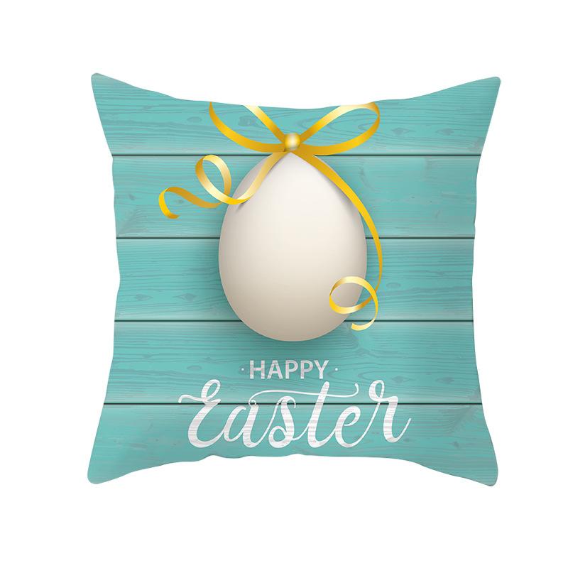 New Easter Bunny Pillow Cover Festive Home Decor Pillow Cover