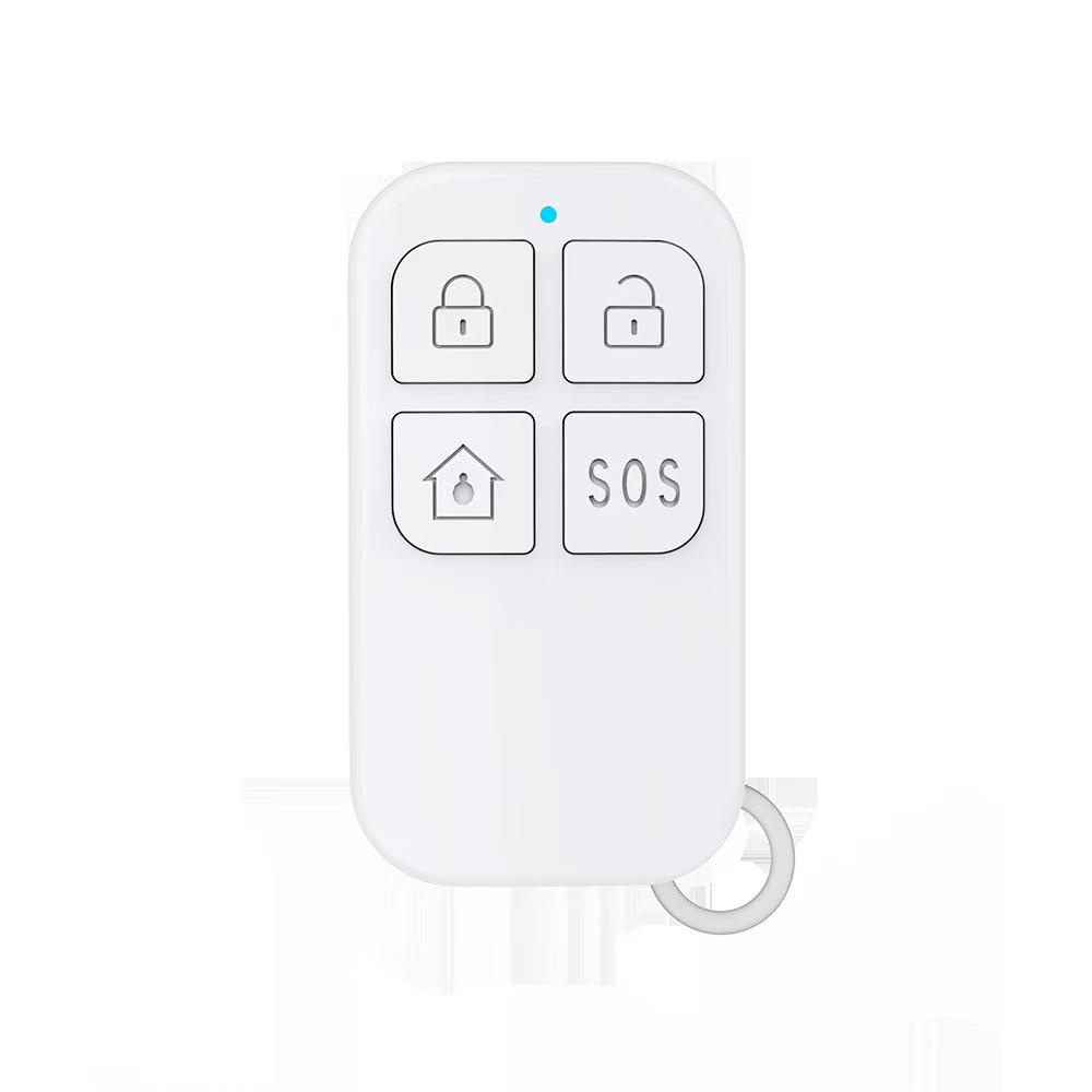 Tuya 4G+WiFi Anti-Theft Alarm System with 7-Inch Touchscreen and GSM Wireless Remote Control