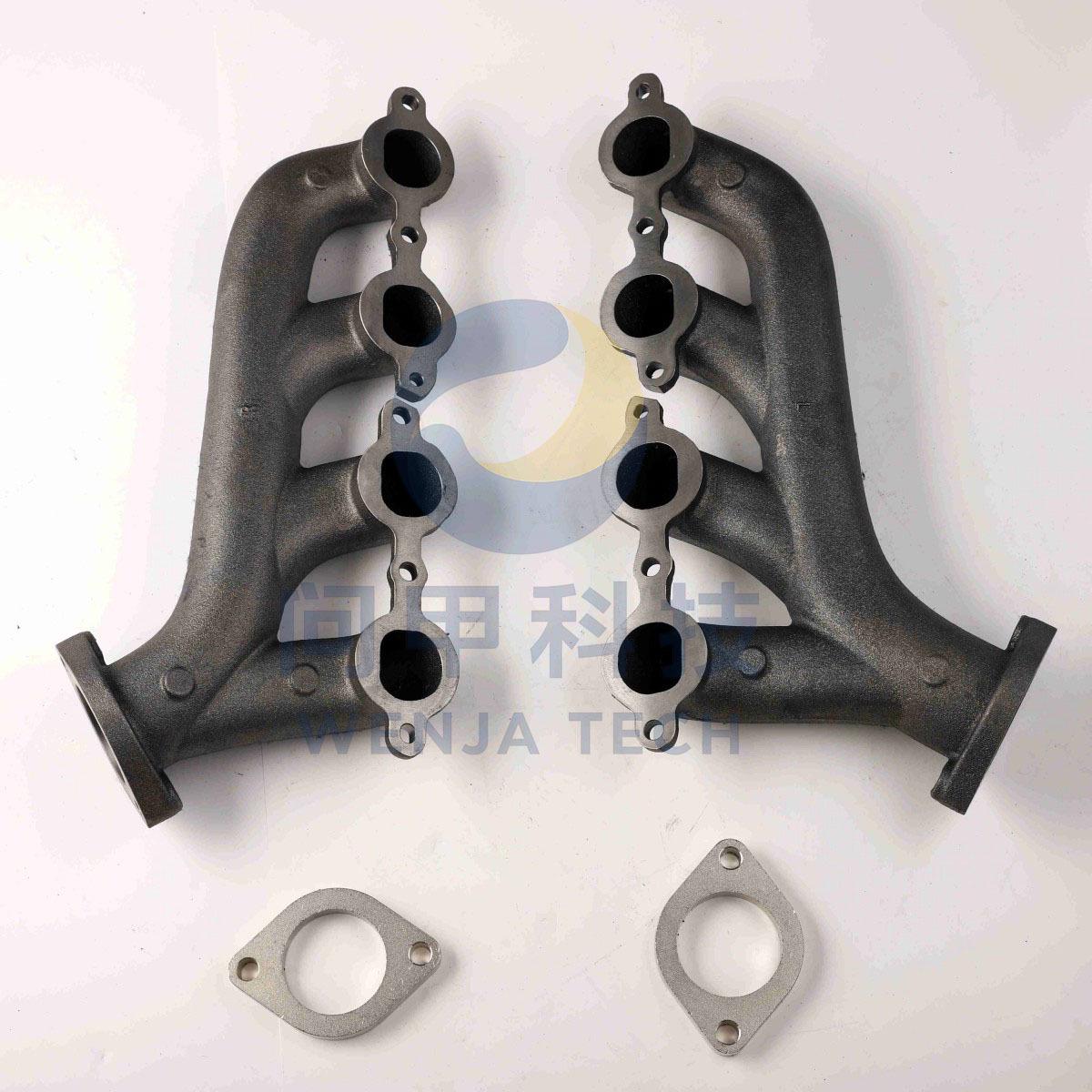 

2.25 Ceramic Coated Exhaust Manifold for LS Engine Modification Modified Exhaust Pipe