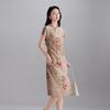 SOFSIL 2026 Summer New Chinese Style Silk Dress