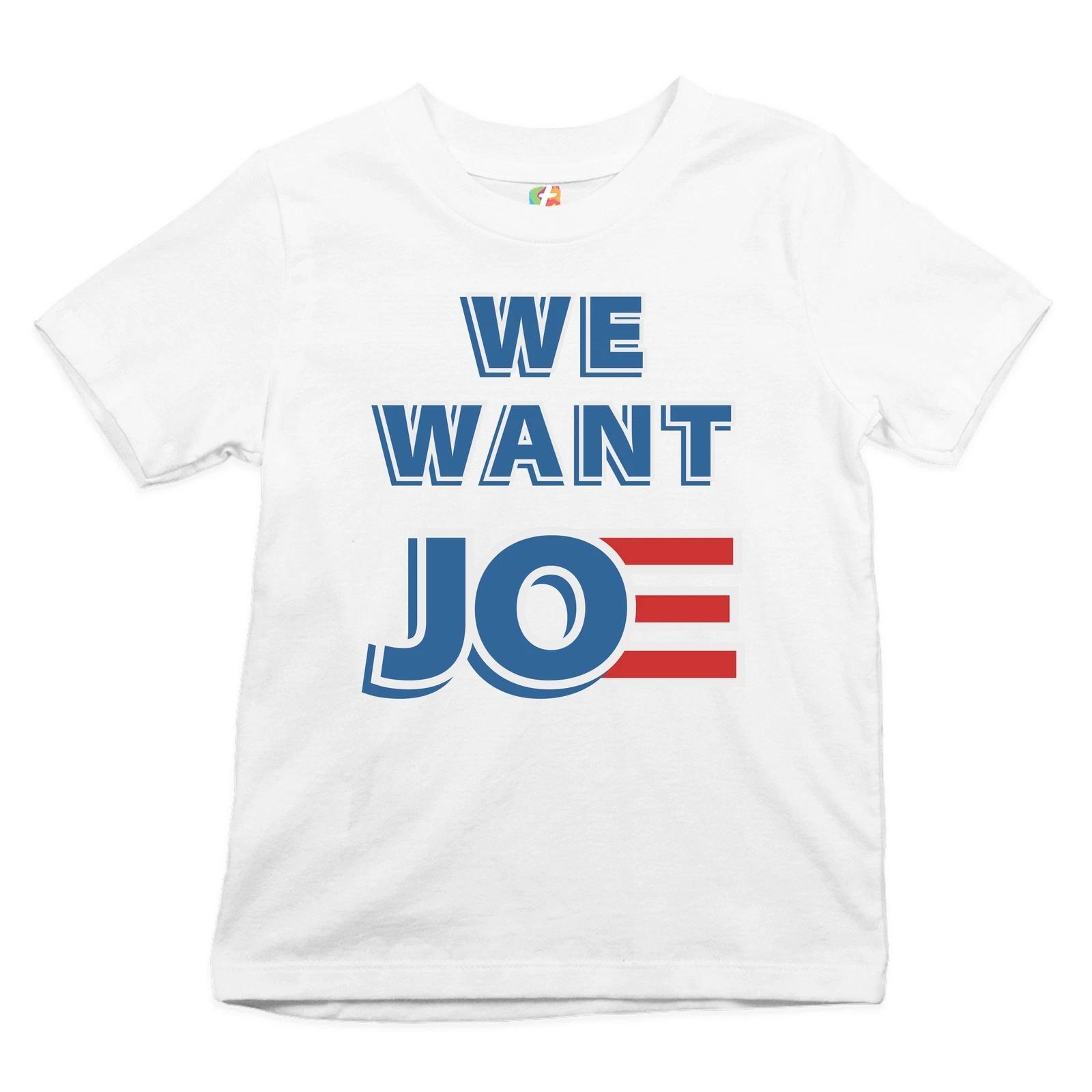 We Want Joe Youth kids boys T-Shirt Joe Biden for President 2024 Vote Democrat Kids 120