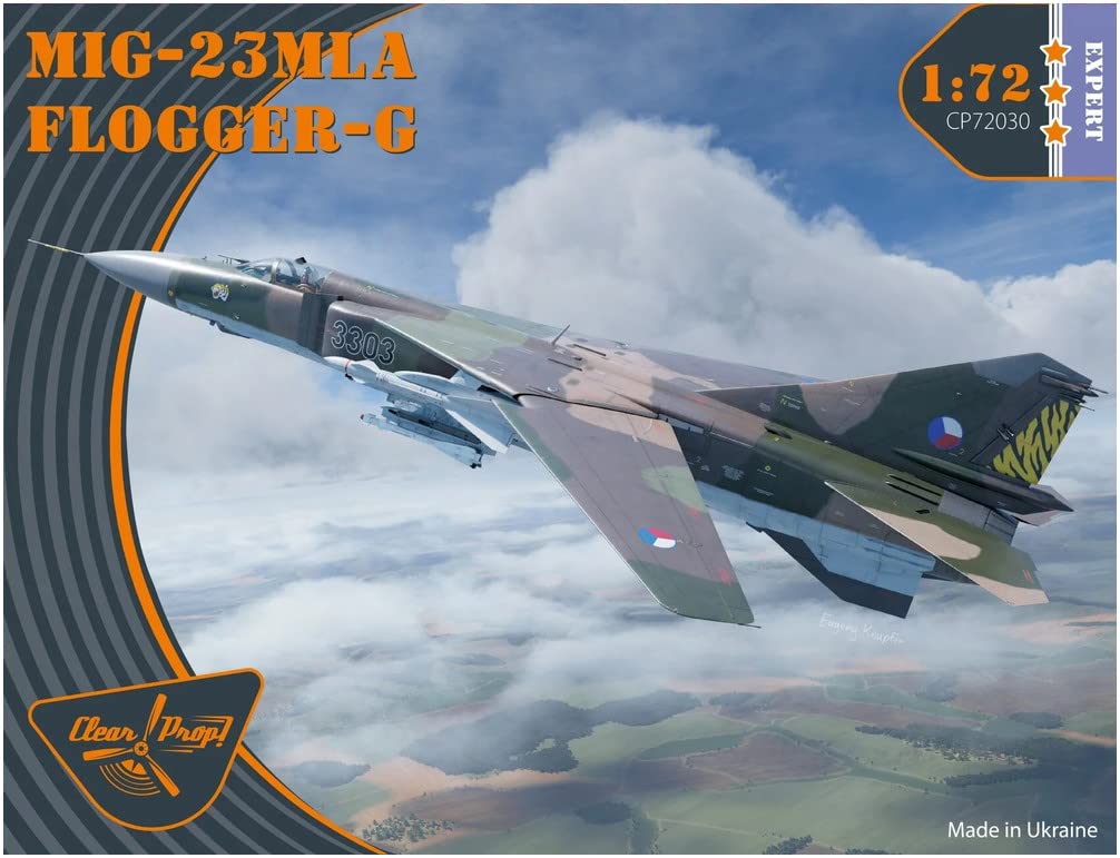 Clear Clear Prop Armata Cehă MLA Frogger G Expert Kit Plastic Model CPU72030 Prop! 1/72 MiG-23