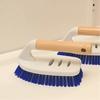 Bamboo Handle Household Cleaning Brush for Kitchen Bathroom Floor Tile Scrub Brushes Laundry Stiff Bristles