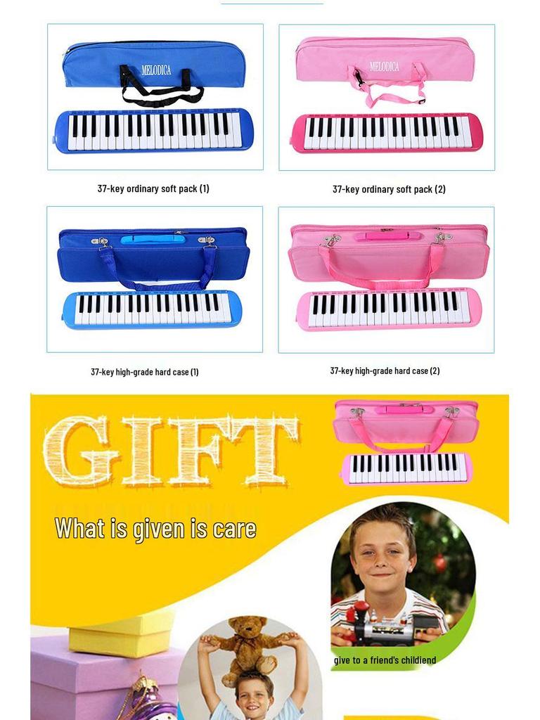 מפוחית 37 קלידים Meodica: פהאור למתחילים לילדים ומבוגרים