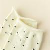Dots Two Toe Tube Socks Cotton Mid-calf Socks Breathable Separate Toe Socks for 2Pairs Girl