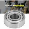 SL.GT 10pcs 696ZZ Double Shielded Steel Double Shielded Ball Bearings 6*15*5mm