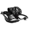 7-Piece Erotic SM Set: Plush Handcuffs, Leather Whip, Binding Restraints & More.