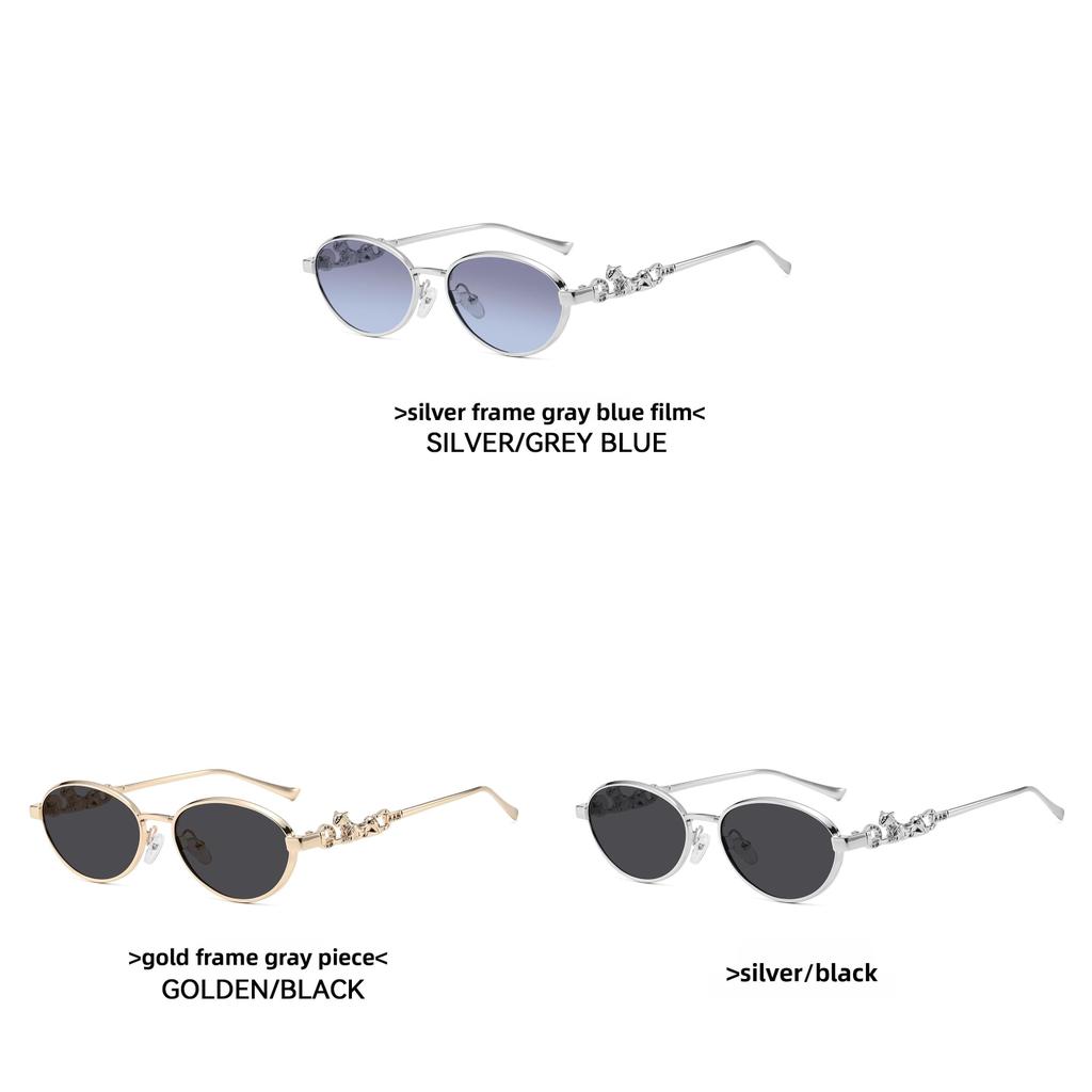 Cheetah Sunglasses For Women Men With Uv400 Protection And Metal Frame For Travel And Fashion