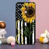 Sunflower Case For Xiaomi Redmi Note 14 9 10 11 12 13 15 Pro Plus Redmi 15 15C 10C 12C 13C 14C Cover