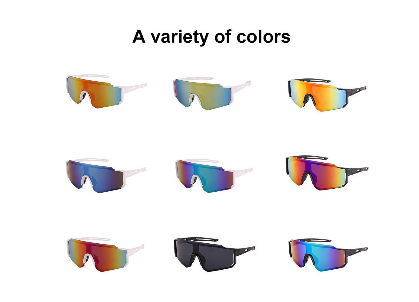 Fashionable Men Women Sunglasses Unisex Riding Sports Colorful Retro Polarized Sunglasses Unisex