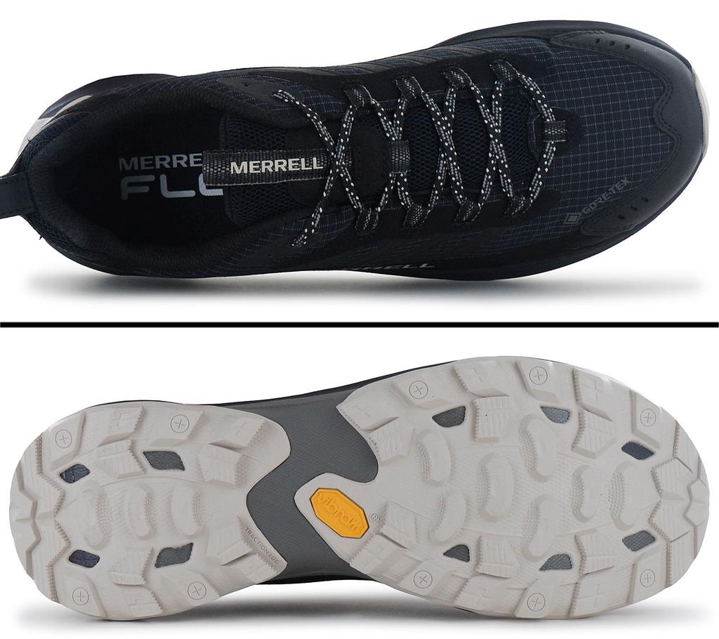 Merrell Moab Speed 2 GTX GORE-TEX - Herren Wanderschuhe Bergschuhe Schwarz J500453 ORIGINAL