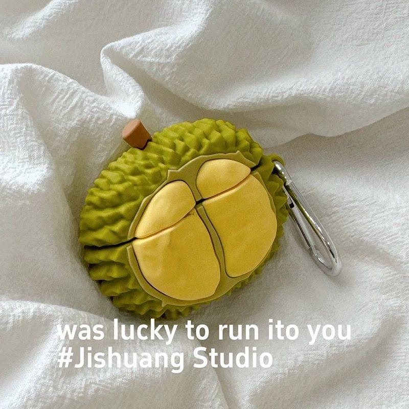 

с Подвеской Чехлы для Наушников Apple Подходят для Airpods3 Ударопрочная Оболочка для Наушников Airpodspro2 Нишевые Airpods2 Силиконовые Airpods4 Поколения Apple Airpods 1/2 Generation Artificial durian