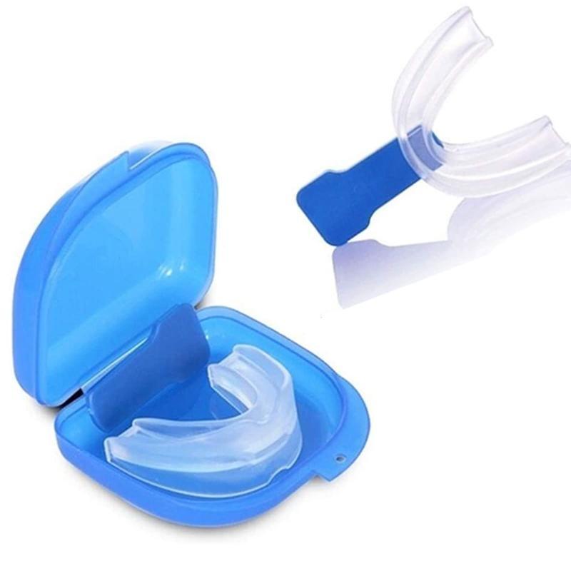 E0BD Anti-Snoring Braces Anti Molar Braces Protect Teeth Protective Cover Mouth Guard Adjustable for Men Women