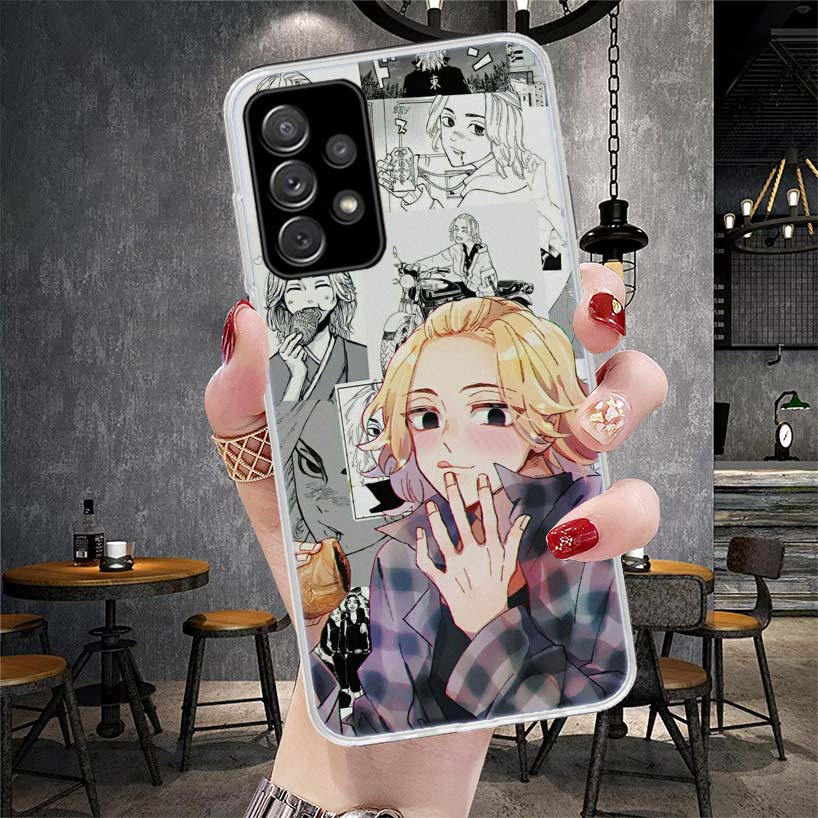 Anime Tokyo Aevengers Phone Case For Samsung Galaxy A12 A22 A32 A52 A72 A02S A51 A50S A71 A70 A31 A20S Note 20 Ultra S10 A10S Ga