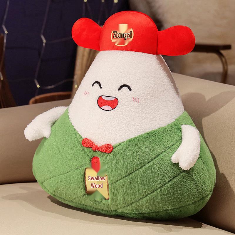 Creative Dragon Boat Festival Zongzi Plush Toy - Doll, Cushion, Pendant, and Gift