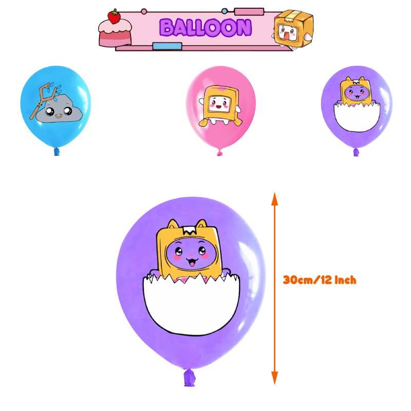 Lankybox Birthday Party Supplies Cartoon Party Decorations For Unforgettable Celebrations!