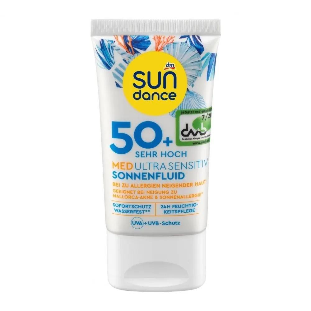 DM Sundance Med Ultra Sensitive Unscented Sunfluid LSF50+ 50ml