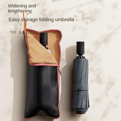 Bolsa de Guarda-chuva Dobrável Absorvente Leve Bolsa de Armazenamento Dobrável à Prova d'Água Guarda-chuva