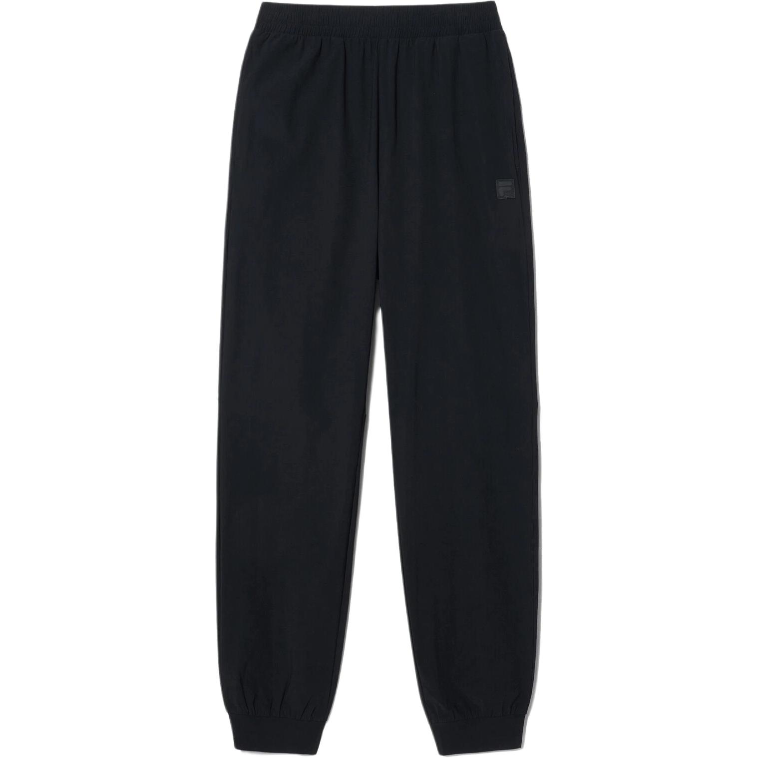FILA Casual Pants Unisex Black Moderate Cuffed Pants FS2FPH2203U-BLK 85