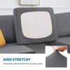 1pc Spandex Cushion Cover Solid Color Elastic Sofa Cover Pet-friendly Couch Protective Case Furniture Protector for Living Room