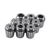 9pcs ER32 Spring Collet Set for CNC Engraving Machine and Milling Lathe Tool 220mm