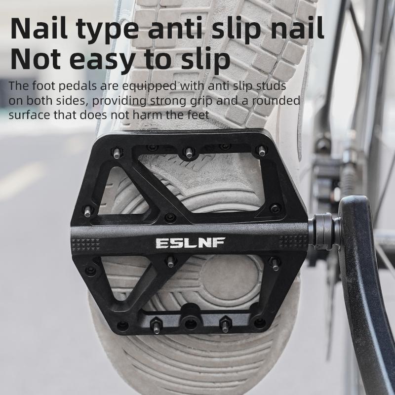 OEMBicycle Pedal Platform Ultralight Nylon Road Mountain Bike Pedal Non-slip MTB Flat Pedals for BMX MTB