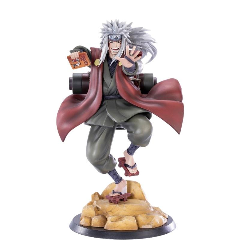 Naruto Shippuden Figurine Jiraiya MegaHouse Japanese Anime Action Figure Toy Game Statue Collection Model Doll GK PVC Poseable Articulated Scale