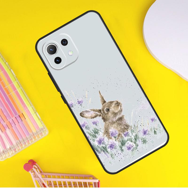 Rabbit Cover For Xiaomi 14 Ultra 13 11T 12T 13T 14T Pro POCO X6 X7 Pro X3 X5 F3 F5 F6 M6 Pro Case