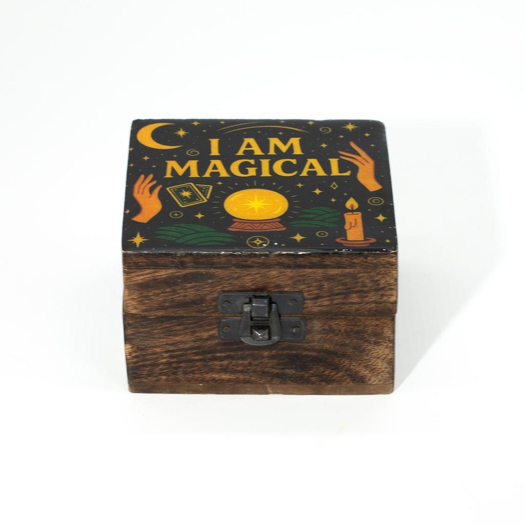 Small Enamelled Box – I Am Magical