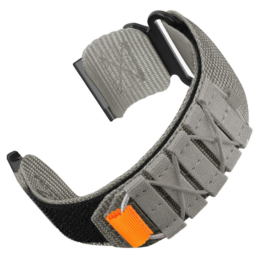 

Регульований ремінець для Suunto Spartan HR Baro/Suunto 9/7/D5i у військовому стилі 24 мм нейлоновий ремінець для годинника на липучці Grey