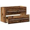Bathroom Vanity Cabinet with Rustic Wood Look 80 X 38.5 X 48 Cm