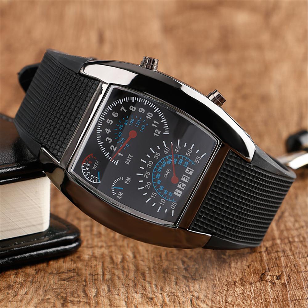 2025 New Fashion Smart Watch Men LED Digital Dashboard Pattern Dial Sports Wrist Watch Gift Luxury SmartWatch