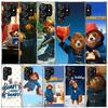 Cute P-PaddingtonS Bear Soft Cover for Samsung Galaxy S25 Edge S26 S24 S23 Ultra Phone Case S22 S21 Plus S20 FE Print Pattern Sh